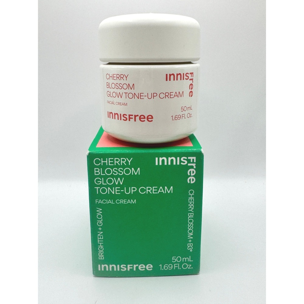 Innisfree Cherry Blossom Glow Tone-Up Cream 1.69oz NIB